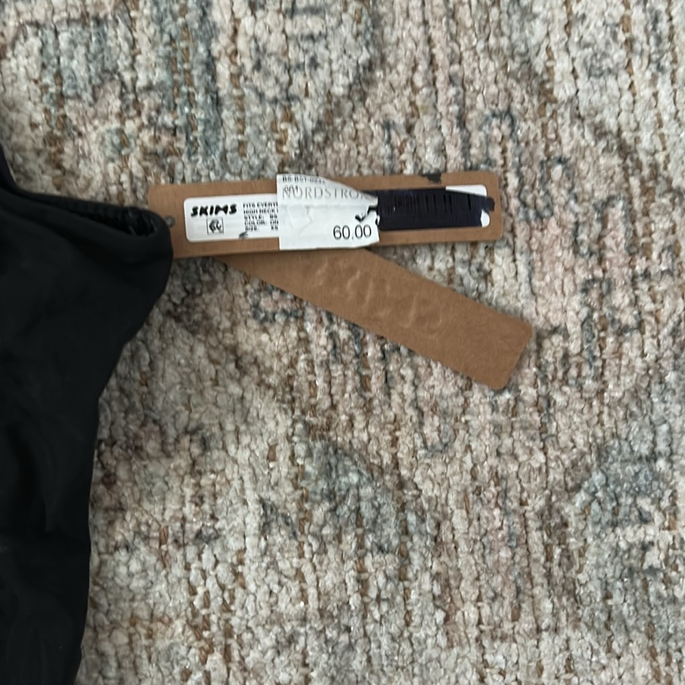 SKIMS Fits Everybody High Neck Bodysuit in Onyx NWT - Picture 5 of 7